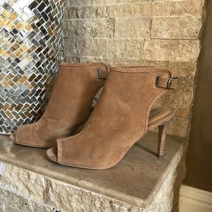 Lucky Brand open toe booties